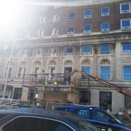 Lexington-Fayette Urban County Government Building facade repairs